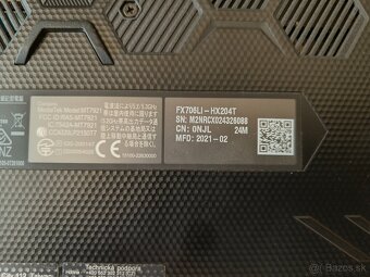 Asus TUF Gaming F17 - 8