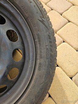 Zimna sada 205/55 R16 na plech diskoch 5x112 - 8