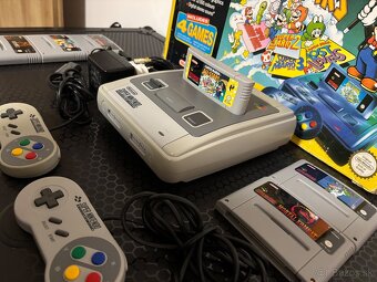 Super Nintendo Entertainment System / SNES komplet balenie - 8