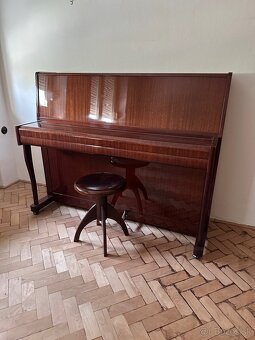 Klavír Scholze SCHOLZE - model 110, r. 1971, s dokladmi - 8