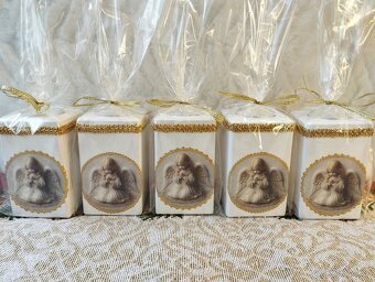 Drevený svietnik na čajovú sviečku - 8