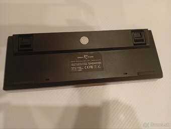 White Shark Shinobi Gaming Keyboard Brown Switches - Black - 8