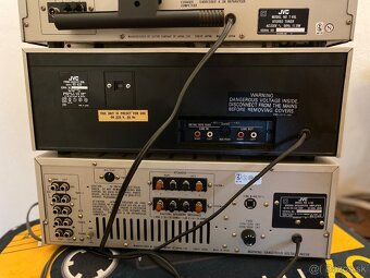 Predam HI-FI JVC strieborne - 8