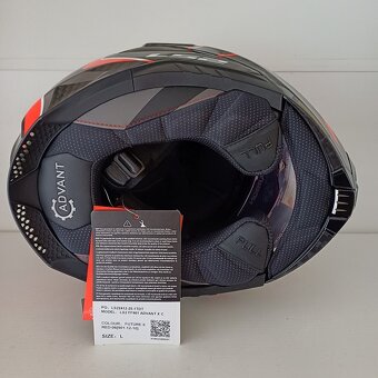 Silniční překlápěcí přilba LS2 ADVANT X CARBON FUTURE II - 8