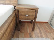 Luxusná dubová posteľ Silvia +2 masívne stolíky zdarma - 8