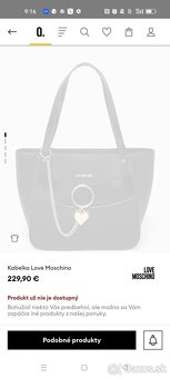 LOVE MOSCHINO kabelka - 8