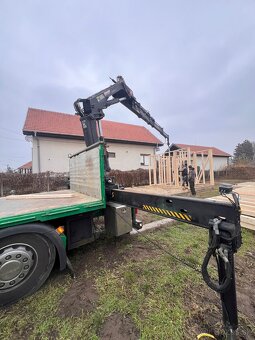 Ponúkame prepravu s platom a valník s HR - 8
