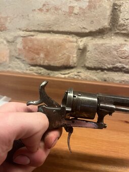 Historický revolver lefaux 7mm - 8
