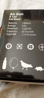 Co2 BORNER Z 122+strelivo,bombicky - 8