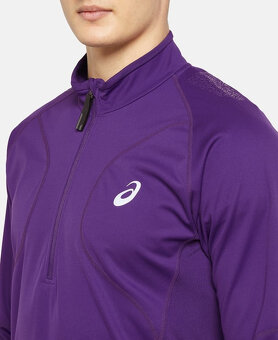ASICS FujiTrail Long Sleeve 1/2 Zip Top – bežecká mikina - 8