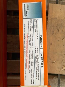 Paletový regál - 8