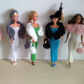 Kabáty oblečenie šaty rôzne pre bábiky barbie Ken - 8