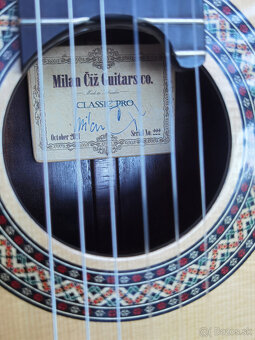 Majstrovská klasická gitara zn. Číž Guitars - 8