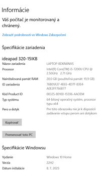 NB Lenovo Ideapad 320-15IKB - 8