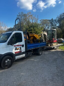 Požičiam Bager, dumper, vibračnu žehličku a vozík - 8