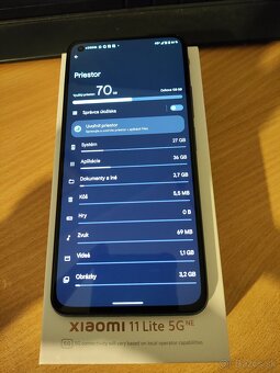 Xiaomi Mi 11 Lite 5g NE BLACK + ESIM 1€ 5GB - 8