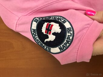 NAPAPIJRI originál baby pink damske polotricko S - 8