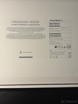 Predám MacBook Air 13" Apple M3 256GB Blue Stav Nového - 8