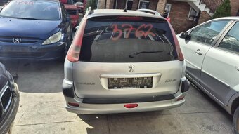 Peugeot 206 SW 1,4HDI 50kw kód motora: 8HZ - 8