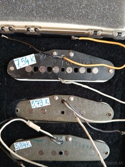 Greco Stratocaster Spacey Sound 81- snímače USA Fender 79-81 - 8