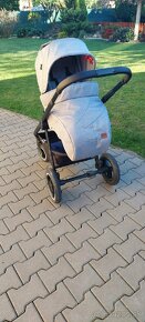 KINDERKRAFT Kočík kombinovaný Everyday 2v1 Light Grey - 8