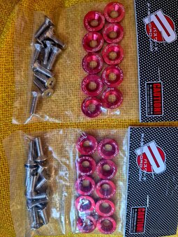 Dekoracne tuning podlozky + sroby (inbus) Kukirin Kugoo - 8