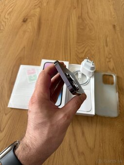 iPhone 14 Pro 256 gb Deep Purple - komplet príslušenstvo - 8