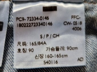 Pánská džíska Levi's Trucker S (46) 1107 - 8