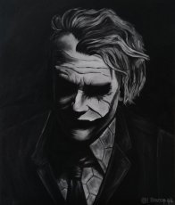 Ručne maľovaný obraz - olejomaľba - portrét - 8