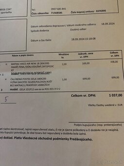 Čalúnená manželská posteľ - 8