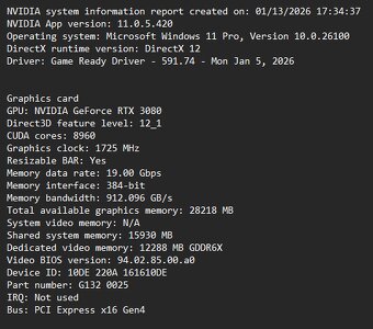 INNO3D GeForce RTX 3080 X3 OC LHR 12G BULK - 8