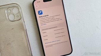 Apple iPhone 15 tmavý 128GB - aj vymením - 8