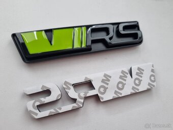SKODA VRS LOGO RS NAPIS ZNAK RS - 8