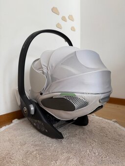 Vajíčko Cybex Cloud T plus Platinum White - 8
