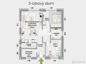 Novostavba od 174.900 eur - 3i, 4i, 5i rodinné domy - 8