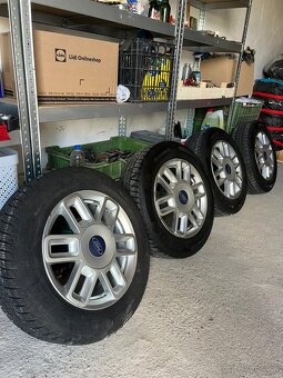 15" zimné pneu,185/65 R15 na alu diskoch - 8