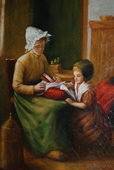 OBRAZ - Olejomaľba - Holandská škola - 8