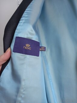 Pánsky oblek Slim fit ( úzkeho strihu)značka Next - 8