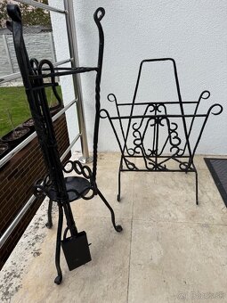 Kované náradie ku krbu - 8