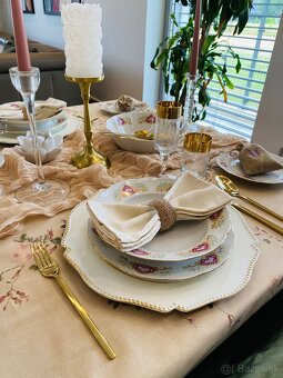 AKCIA krásna nepoužitá obedová súprava vhodná ako dar - 8