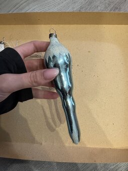 Retro vianočné ozdoby cencúle - 8