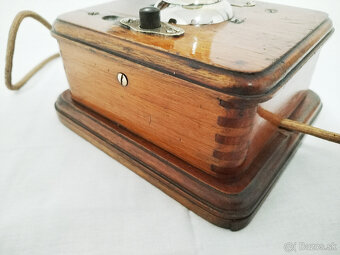 starožitný telefón Picart Lebas - 8