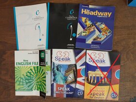 Učebnice angličtiny a nemčiny a slovníky - 8