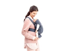 Babybjorn nosítko MINI Black cotton klokanka - 8