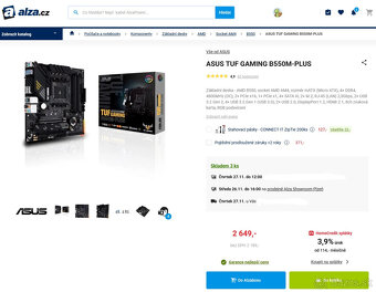 Herná doska ASUS TUF GAMING B550 M-PLUS | AM4 | ZÁRUKA ALZA - 8