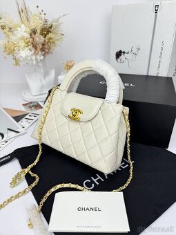 👜 Štýlová mini kabelka Milk Gold so zlatými detailmi - 8