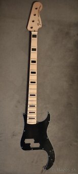 Javorový krk na precision Bass gitaru nový nepoužitý - 8