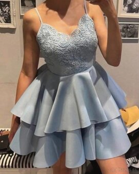 Krátke spoločenské šaty - 8