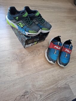 botasky SKECHERS , sandálky FILA - 8