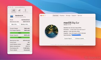MacBook Air 2014 - i7, 8GB RAM, 500GB SSD, 13,3” - 8